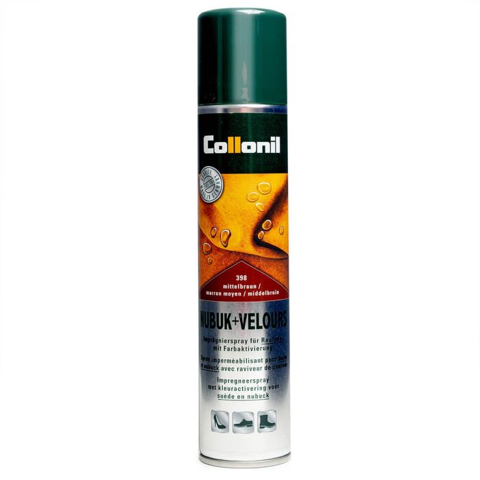 Collonil Nubuk + Velours, Ruskea 398