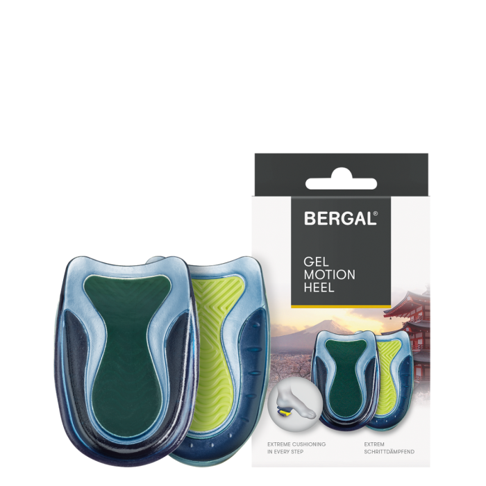 Bergal Gel Motion Heel Geelipehmuste  kantapäälle