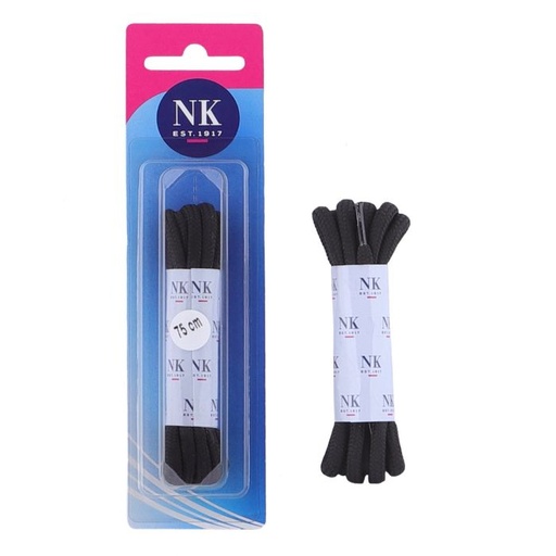 NK1917 1-Roundlace Musta 100% Polyesteri 150 cm